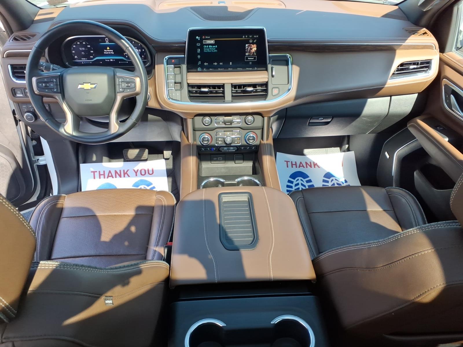 2023 Chevrolet Tahoe High Country Iridescent Pearl Tricoat (g1w) at Team Chevrolet Buick GMC