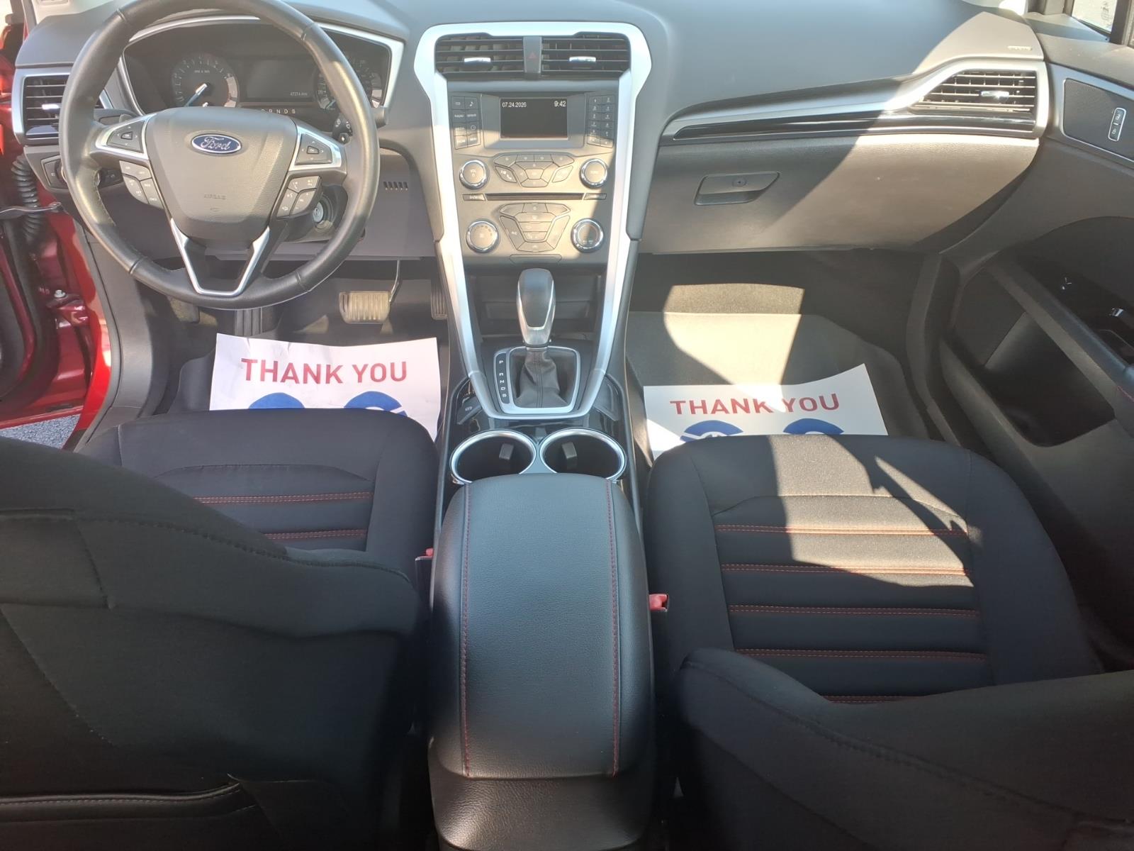 2013 Ford Fusion SE Ruby Red Metallic Tinted Clear Coat (rr) at Delaney Chevrolet Nissan Volvo of Greensburg