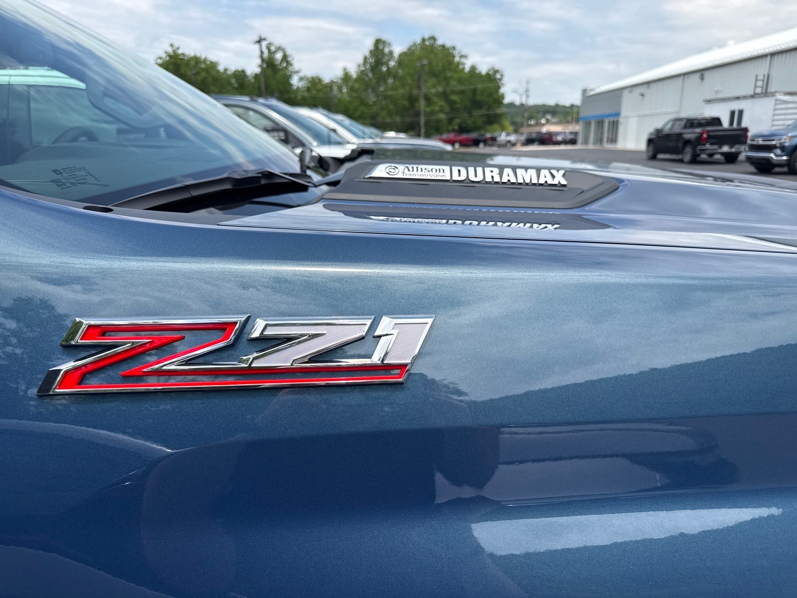 2026 Chevrolet Silverado 2500HD Custom Lakeshore Blue Metallic Gxp at Memorial Highway Chevrolet