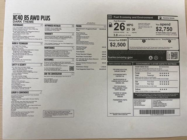 2024 Volvo XC40 B5 Plus Dark Theme - Photo 40