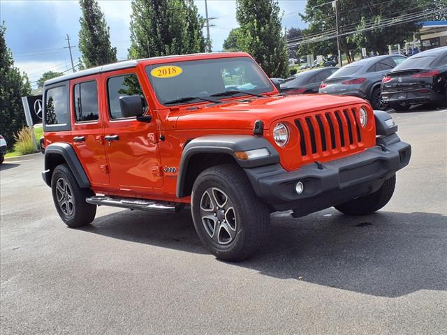 2018 Jeep Wrangler Unlimited Sport S