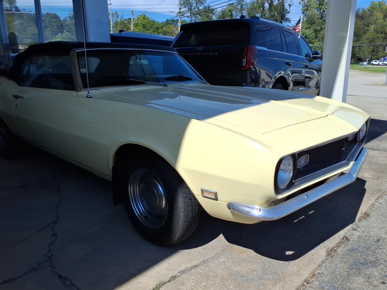 Brown (Beige) 1968 Chevrolet Camaro Coupe 2-Speed Automatic