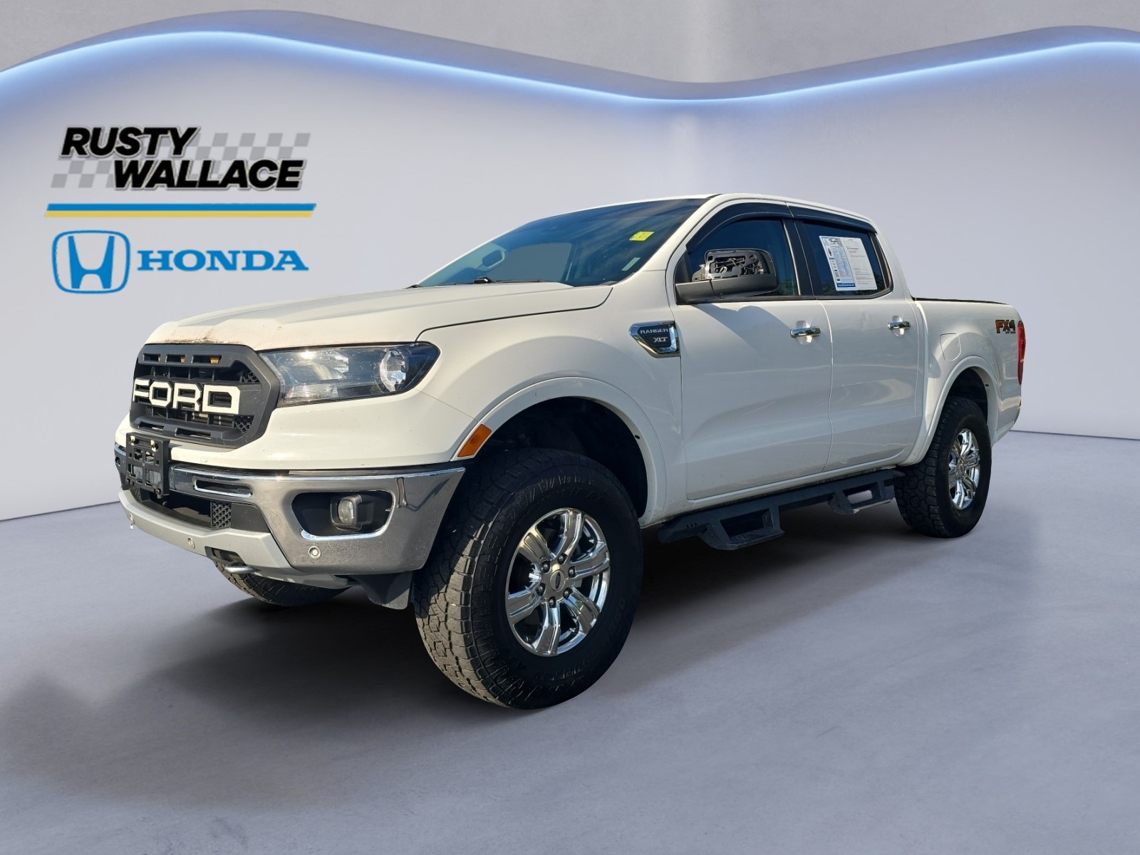 Oxford White 2019 Ford Ranger Pickup Truck Four-Wheel Drive Automatic