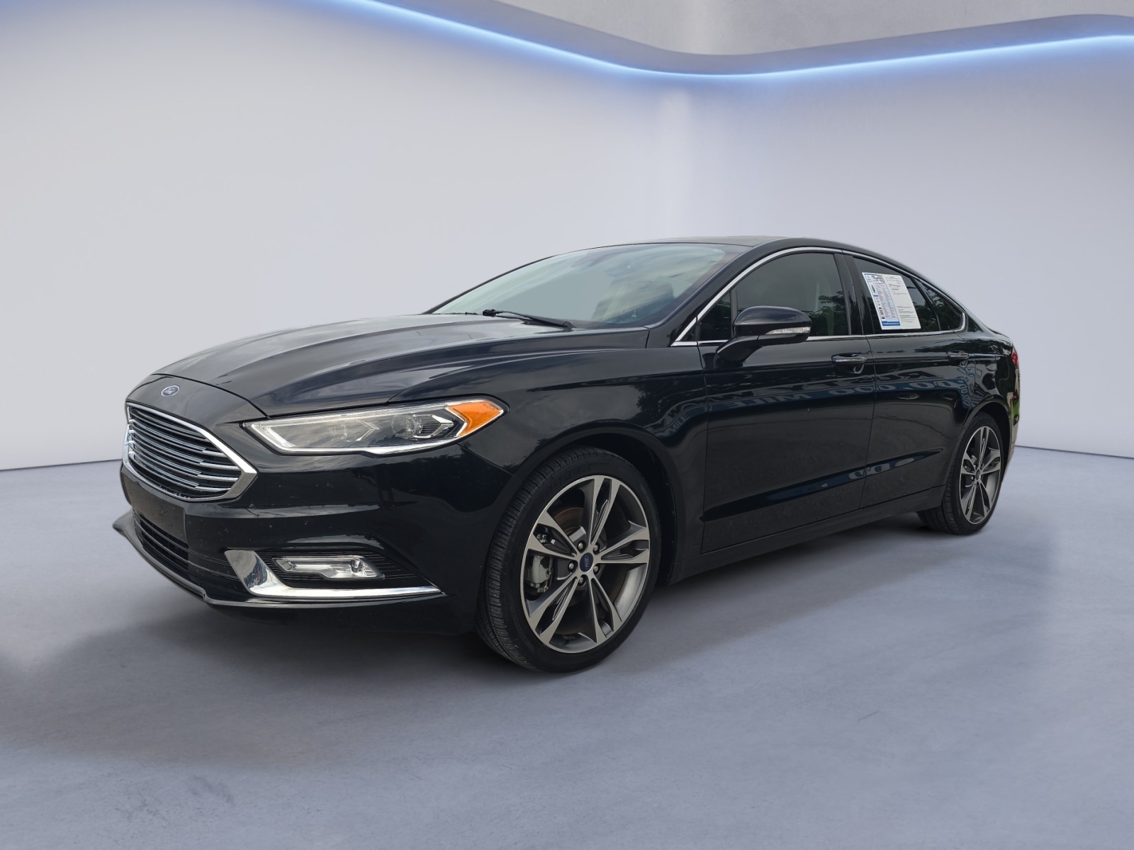 Shadow Black G1 2018 Ford Fusion Sedan All-Wheel Drive 6-Speed Automatic