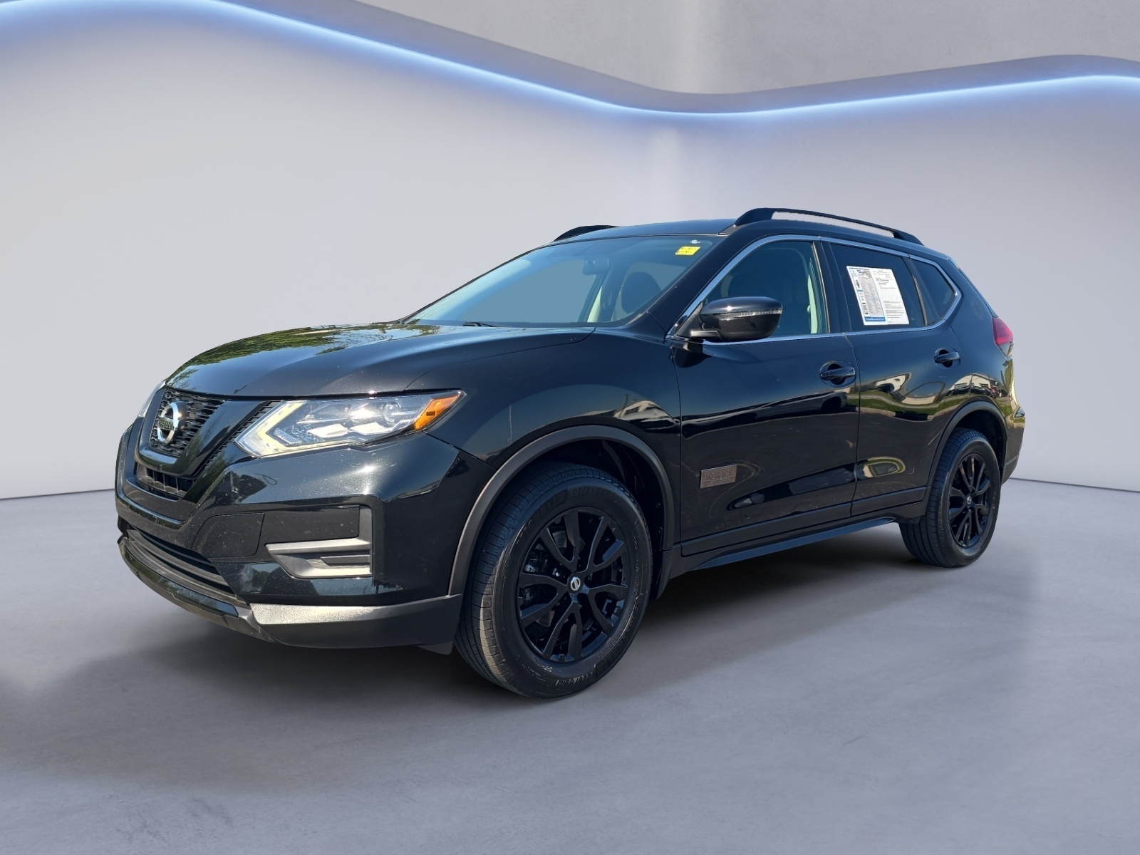 Gray (Magnetic Black G41) 2017 Nissan Rogue SV AWD SUV / Crossover All-Wheel Drive Continuously Variable Transmission