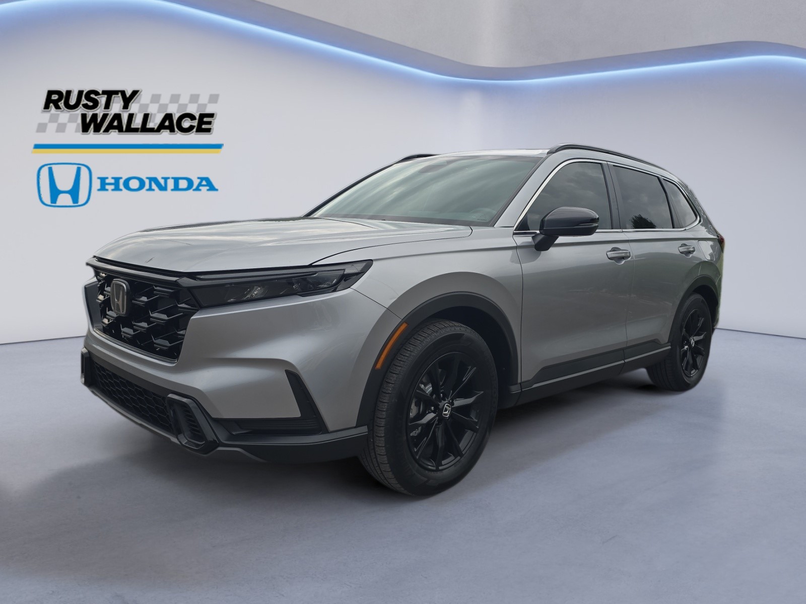 Urban Gray Pearl 2024 Honda CR-V Hybrid SUV / Crossover Front-Wheel Drive Continuously Variable Transmission