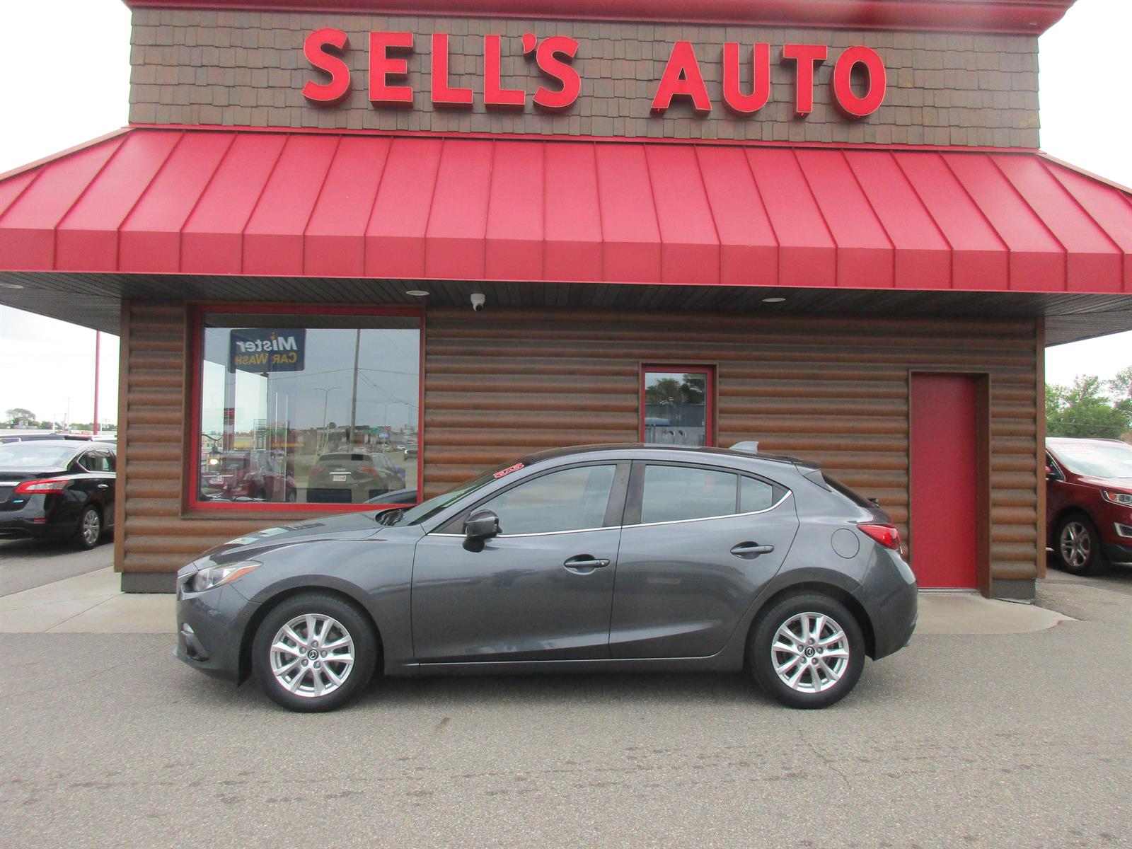 Dk. Gray 2015 Mazda MAZDA3 Hatchback Front-Wheel Drive 6-Speed Automatic