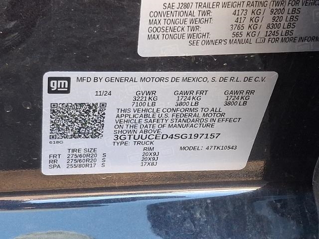 2025 GMC Sierra 1500 Elevation