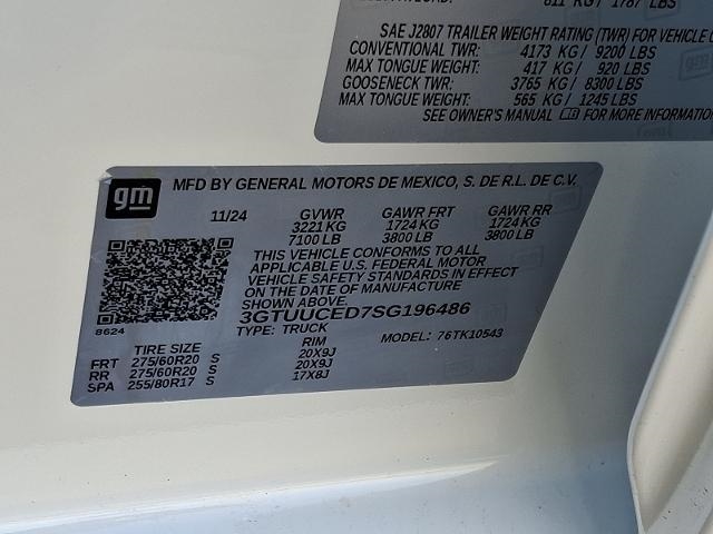 2025 GMC Sierra 1500 Elevation