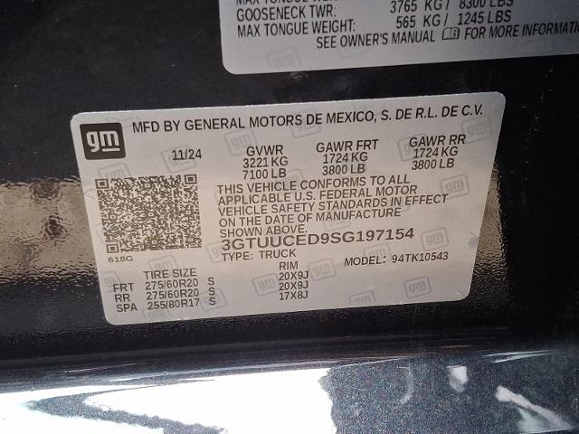 2025 GMC Sierra 1500 Elevation