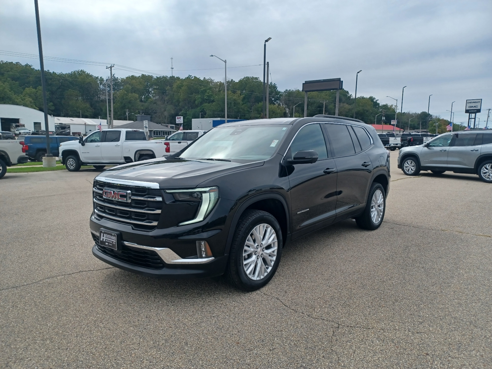 Black (Ebony Twilight Metallic (gb8)) 2026 GMC Acadia SUV / Crossover Four-Wheel Drive 8-Speed Automatic