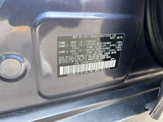 2015 Subaru Outback 2.5i Premium - Photo 26