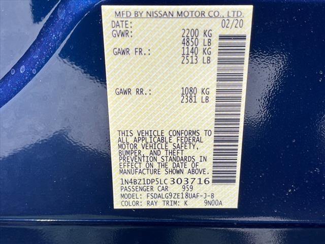 2020 Nissan LEAF SL PLUS