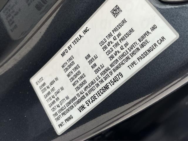 2022 Tesla Model 3 Performance