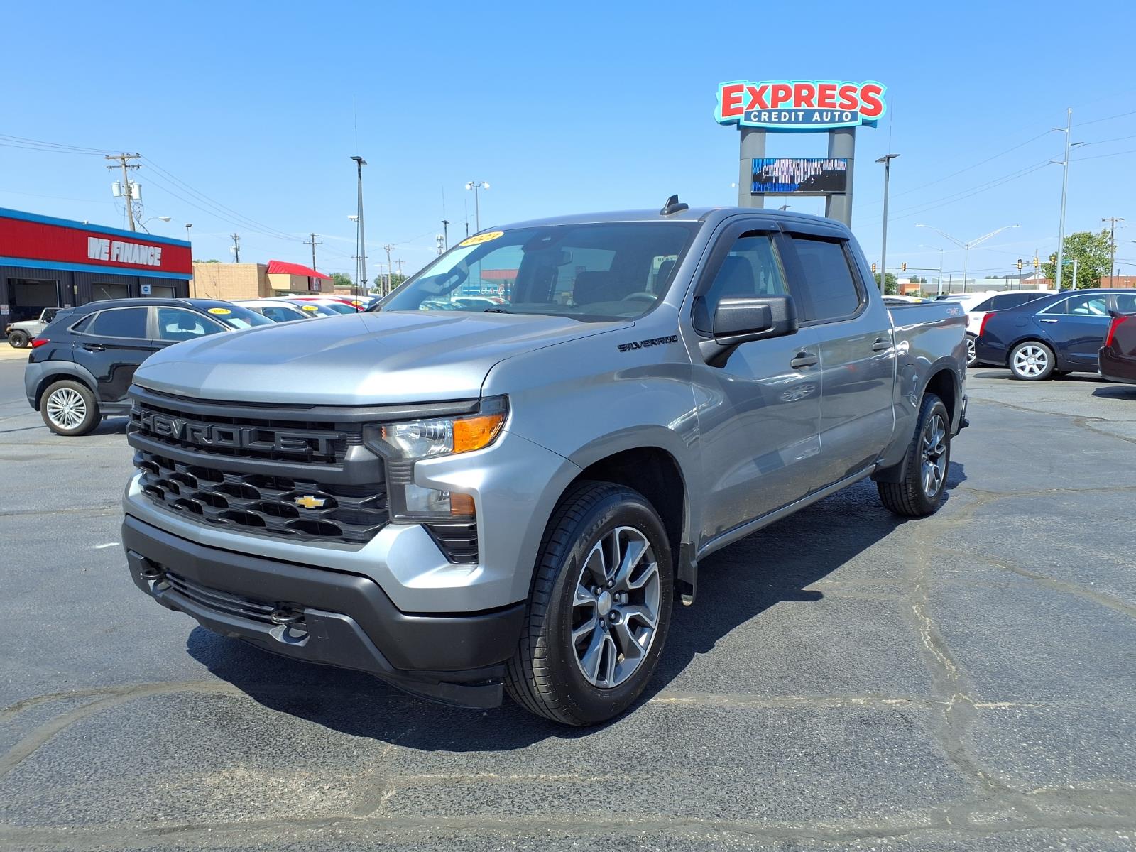  2023 Chevrolet Silverado 1500 Custom Crew Cab 4WD   