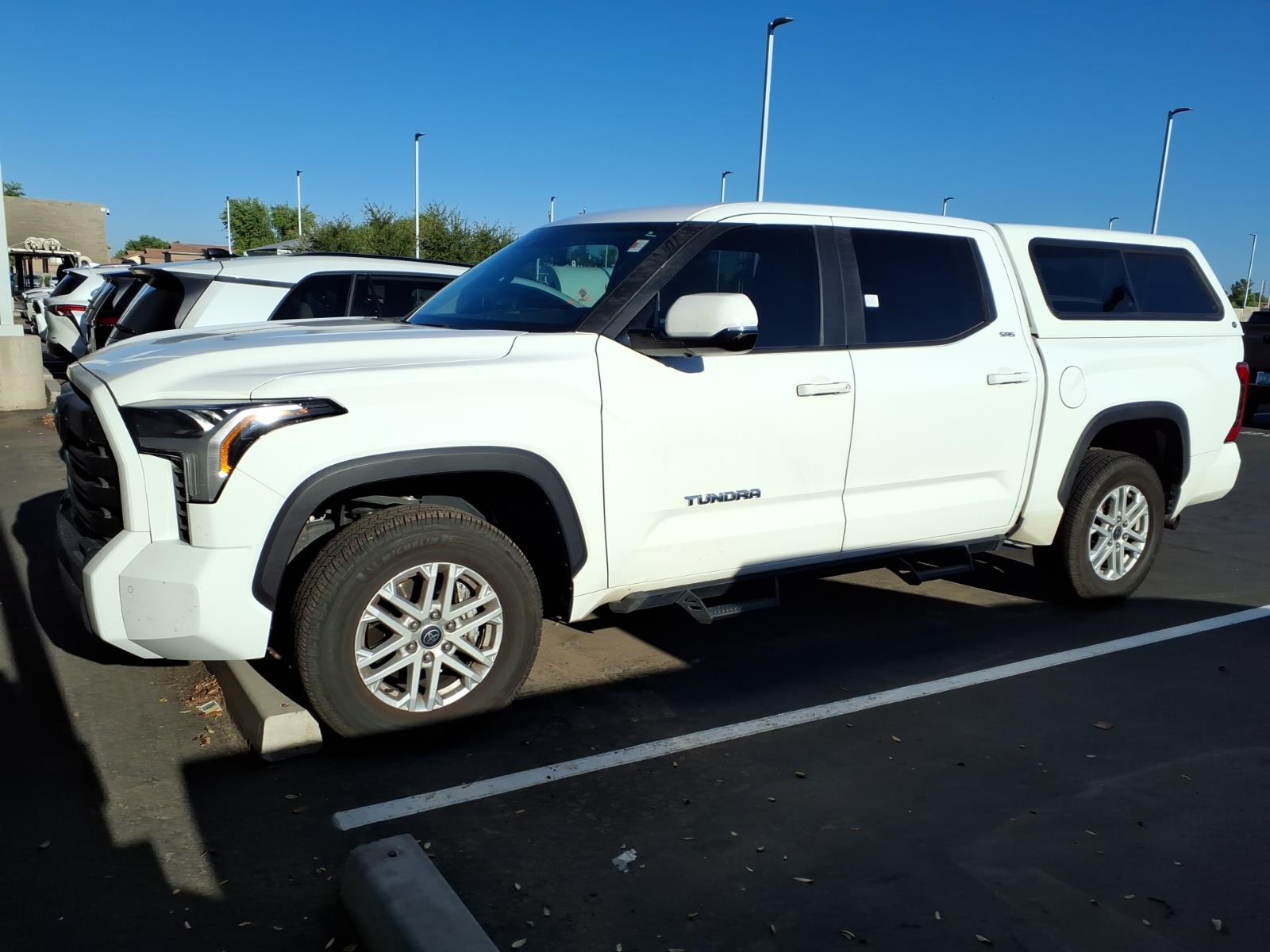 White 2024 Toyota Tundra Pickup Truck Four-Wheel Drive Automatic