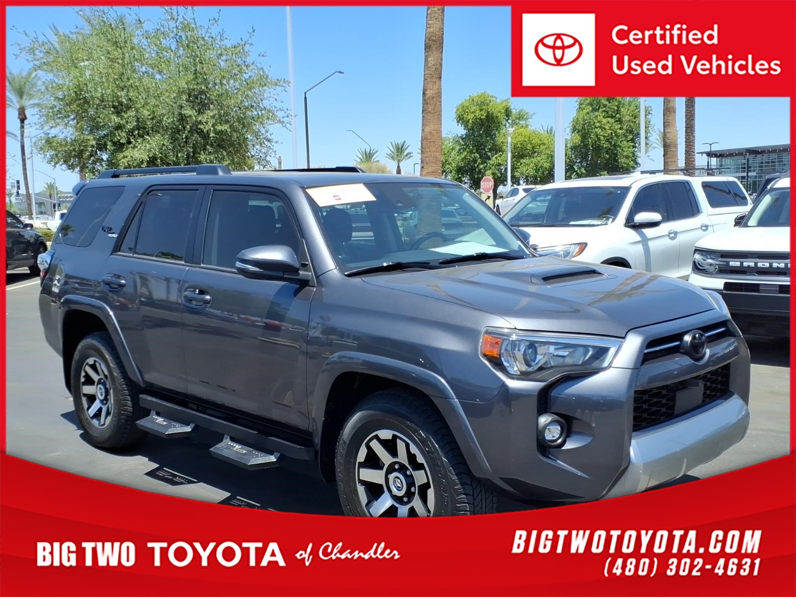 Magnetic Gray Metallic 2023 Toyota 4Runner SUV / Crossover Four-Wheel Drive 5-Speed Automatic