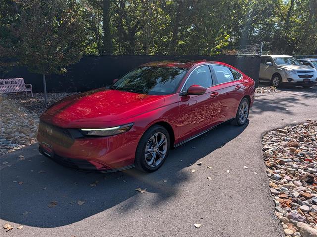 Red 2024 Honda Accord Hybrid Sedan Front-Wheel Drive 1-Speed Automatic