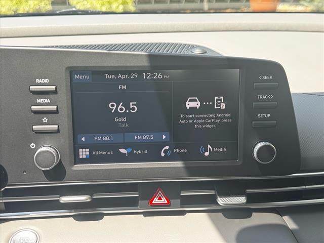 2025 Hyundai ELANTRA Hybrid Blue
