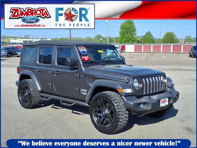 2018 Jeep Wrangler Unlimited Sport
