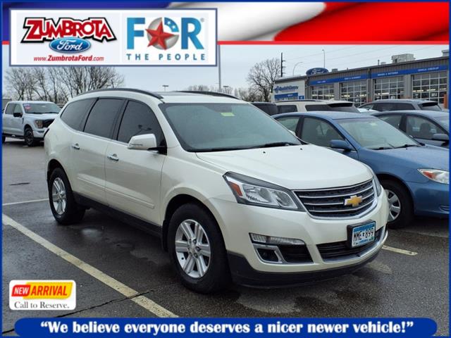 2014 Chevrolet Traverse LT - 1GNKVHKD2EJ200296 - Zumbrota Ford