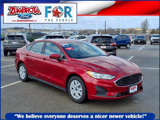 2020 Ford Fusion S - 3FA6P0G77LR266036 - Zumbrota Ford