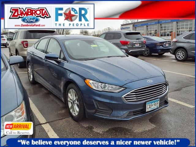 2019 Ford Fusion SE - 3FA6P0HDXKR173627 - Zumbrota Ford