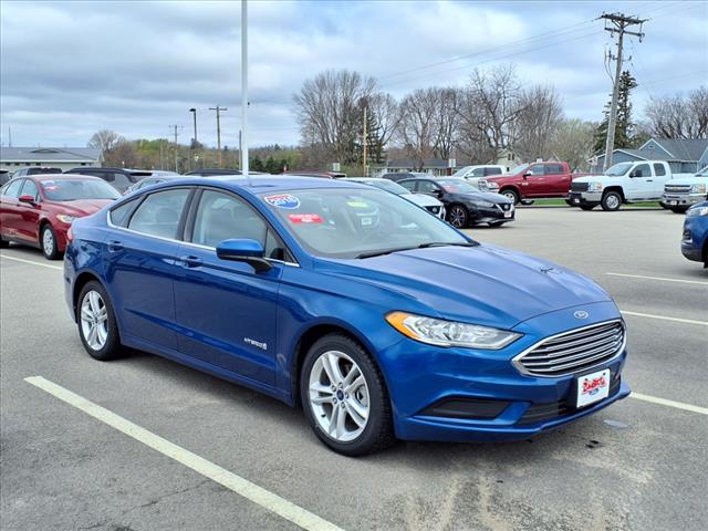 2018 Ford Fusion Hybrid S - 3FA6P0UU5JR142452 - Zumbrota Ford