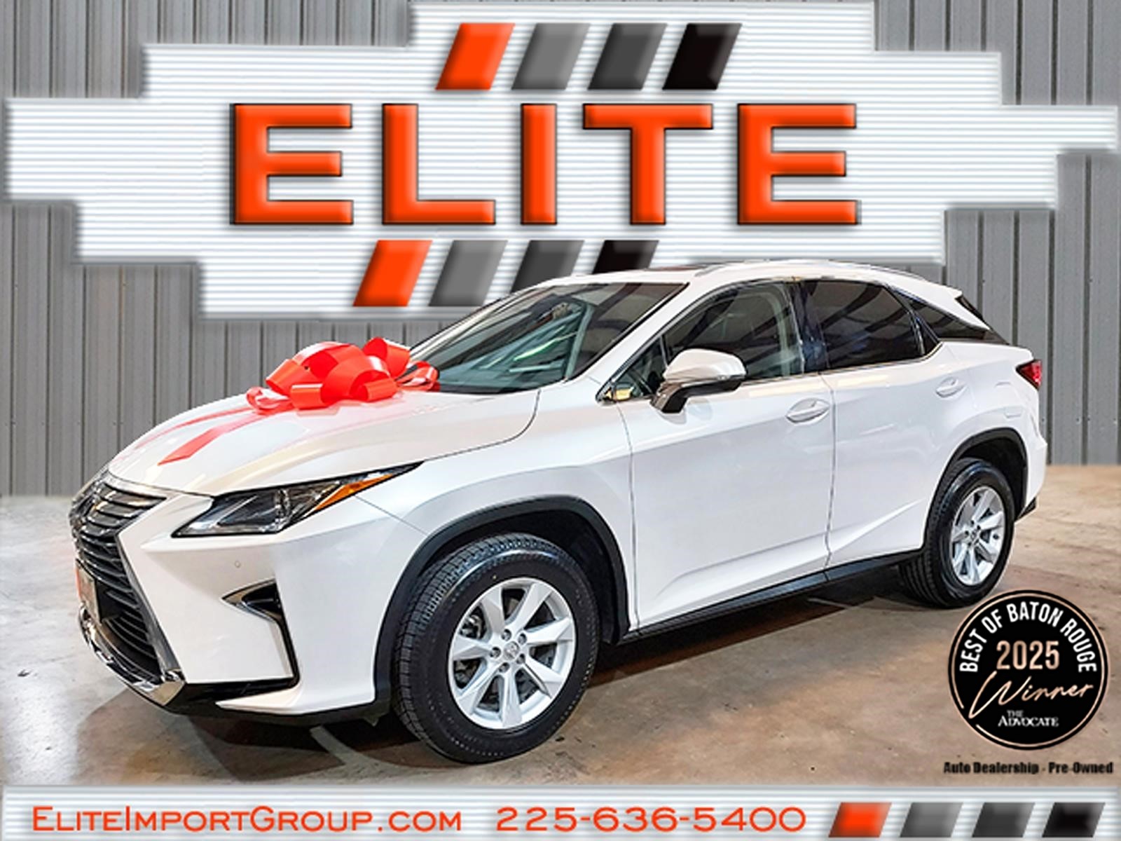 Eminent White Pearl (085) 2017 Lexus RX 350 FWD SUV / Crossover Front-Wheel Drive 8-Speed Automatic