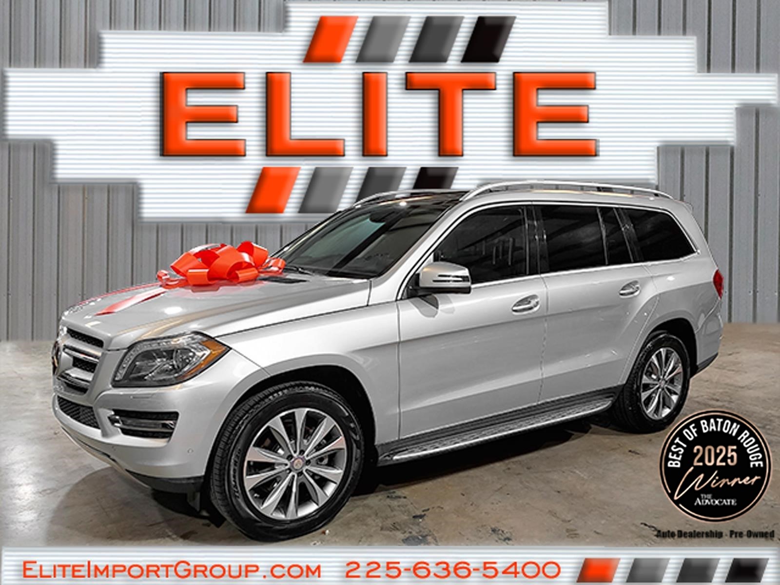 Iridium Silver Metallic (775) 2014 Mercedes-Benz GL-Class GL 450 4MATIC SUV / Crossover All-Wheel Drive 7-Speed Automatic