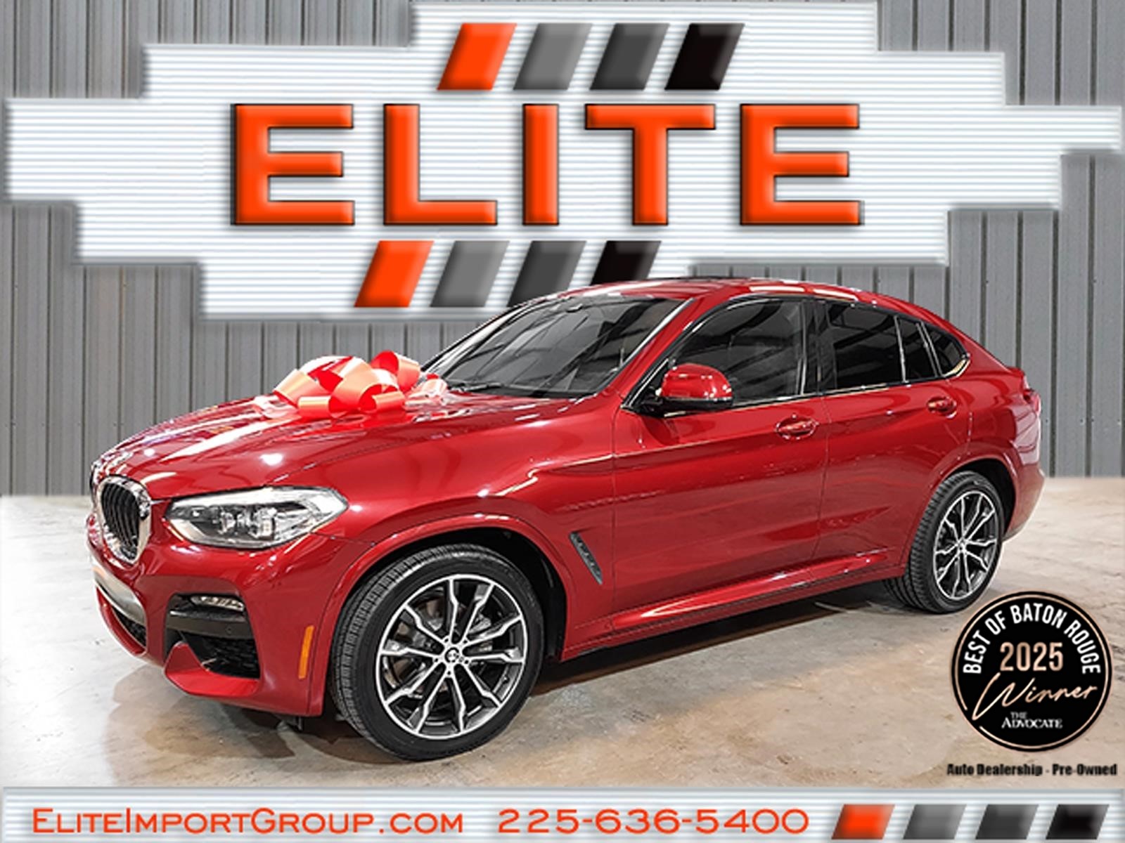 Flamenco Red Metallic (c06) 2020 BMW X4 SUV / Crossover All-Wheel Drive 8-Speed Automatic