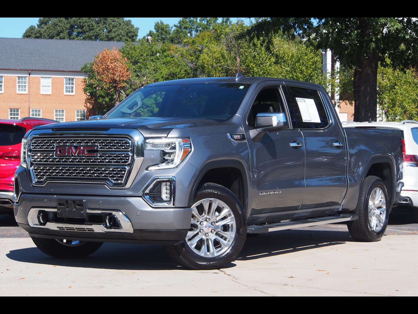 Gray (Satin Steel Metallic (g9k)) 2021 GMC Sierra 1500 Pickup Truck Four-Wheel Drive Automatic