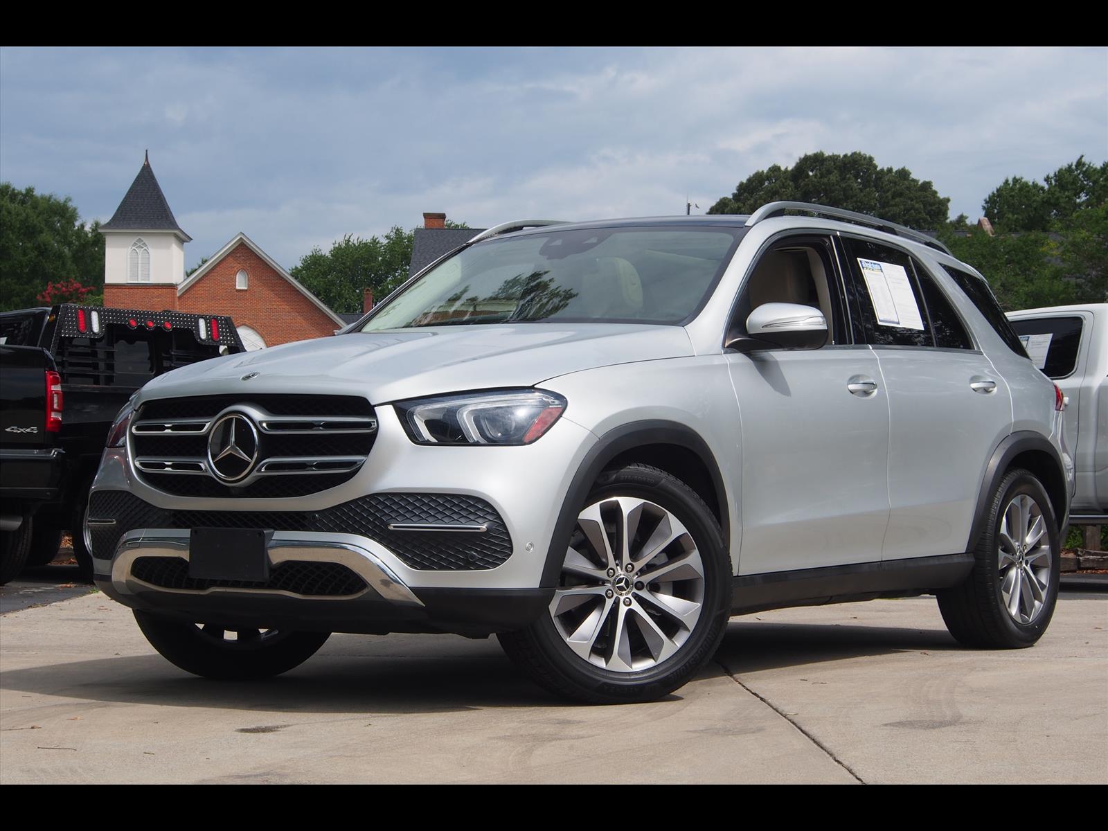 Iridium Silver Metallic (775) 2021 Mercedes-Benz GLE SUV / Crossover Rear-Wheel Drive 9-Speed Automatic