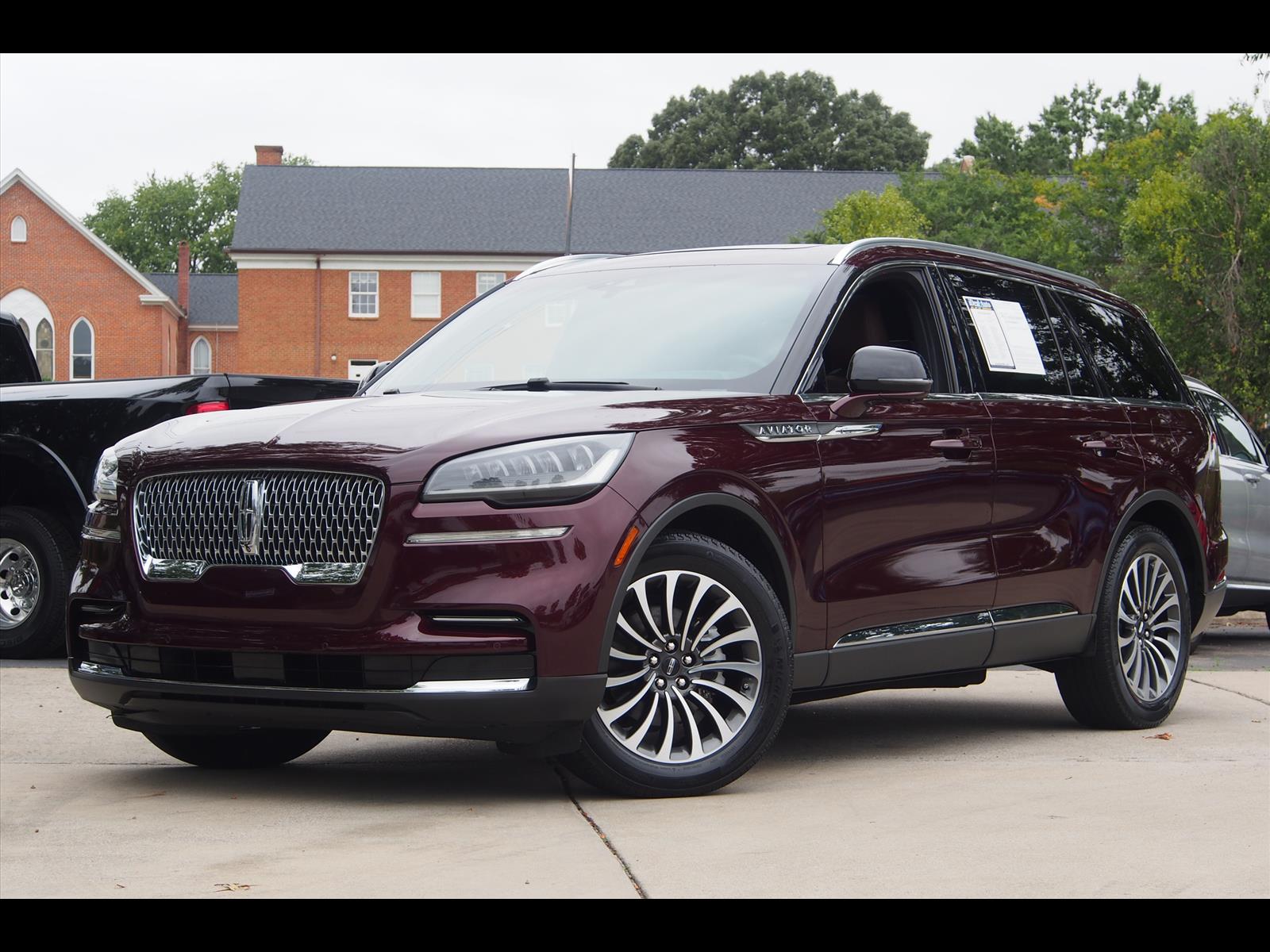 Red (Burgundy Velvet (r3)) 2022 Lincoln Aviator SUV / Crossover Rear-Wheel Drive Automatic
