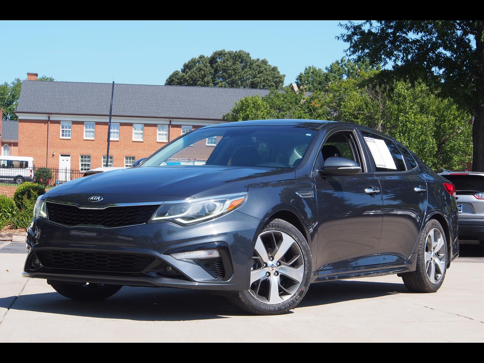 Gravity Gray (kdg) 2020 Kia Optima Sedan Front-Wheel Drive 6-Speed Automatic