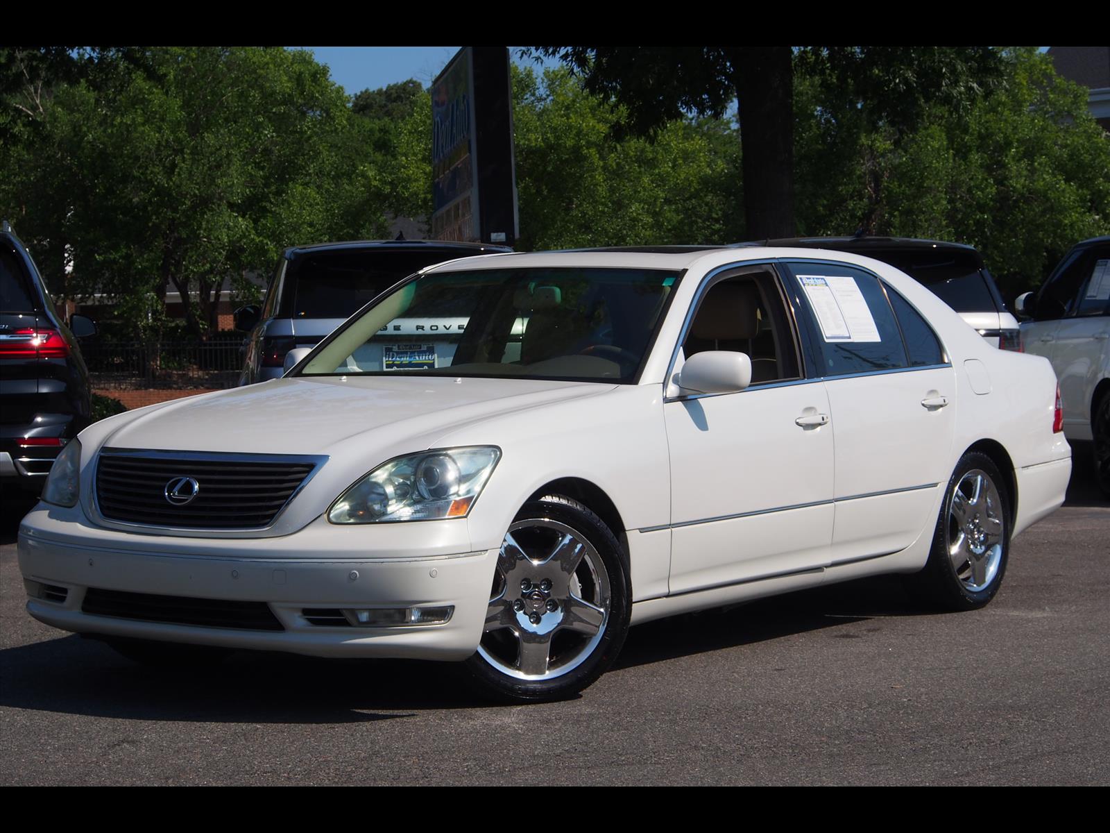 Moonlight Pearl (072) 2006 Lexus LS 430 RWD Sedan Rear-Wheel Drive 6-Speed Automatic
