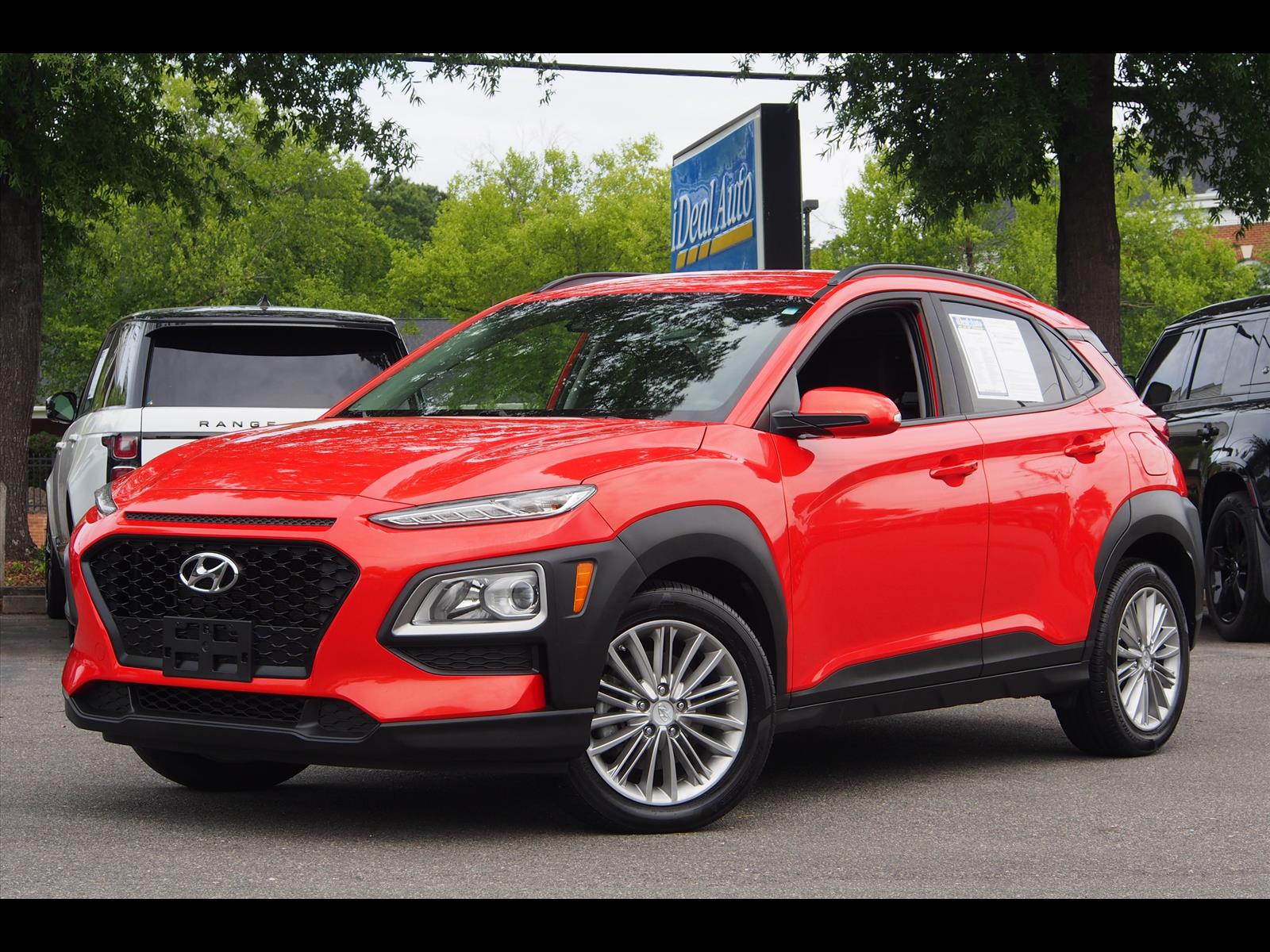 Sunset Orange (ta9) 2019 Hyundai Kona SUV / Crossover All-Wheel Drive 6-Speed Automatic