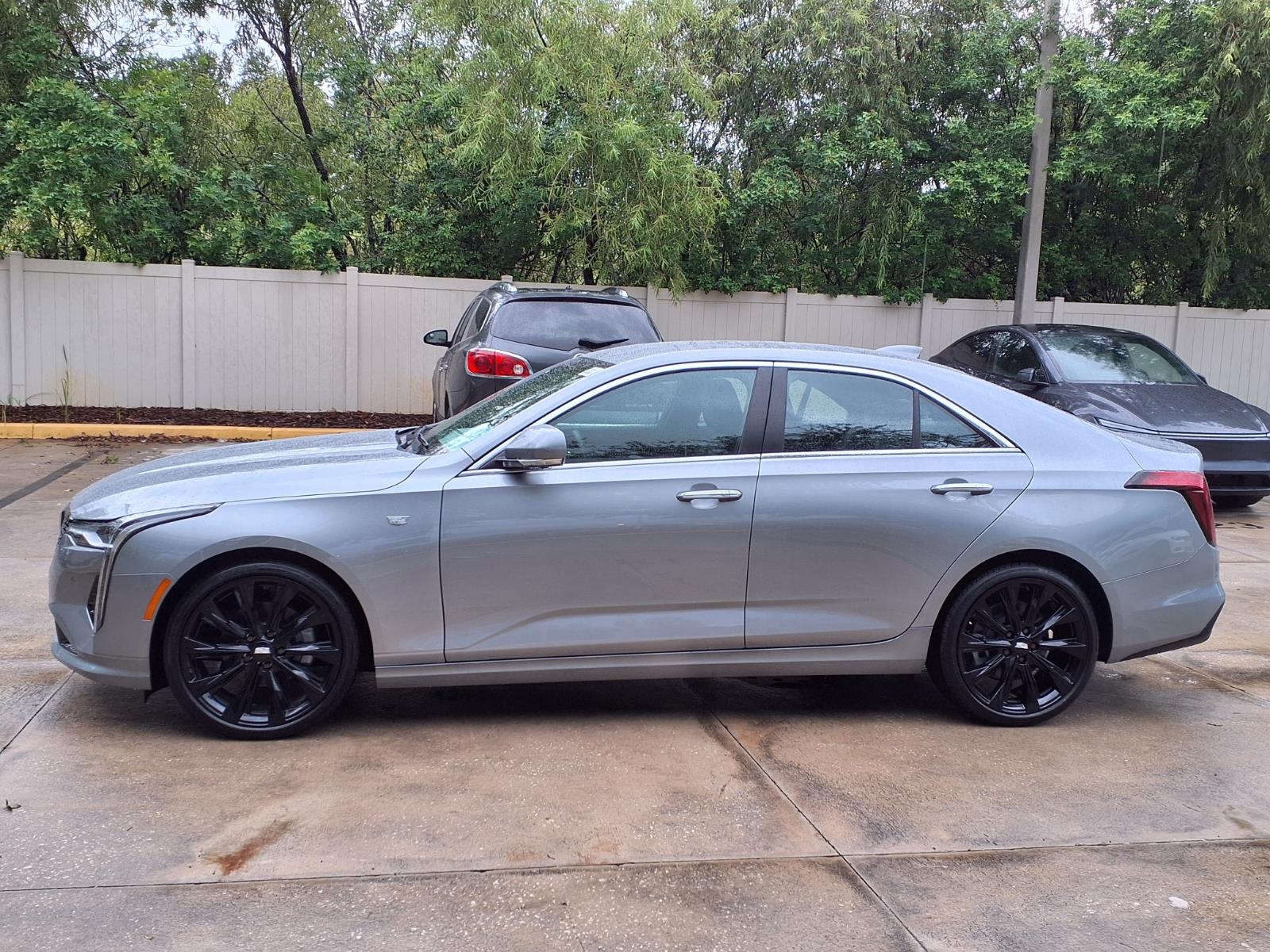 Argent Silver Metallic 2026 Cadillac CT4 Sedan Rear-Wheel Drive 8-Speed Automatic
