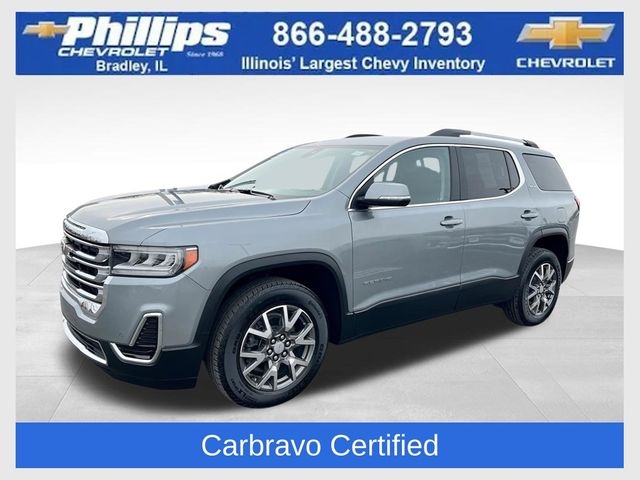 Sterling Metallic 2023 GMC Acadia SLE FWD SUV / Crossover Front-Wheel Drive 9-Speed Automatic