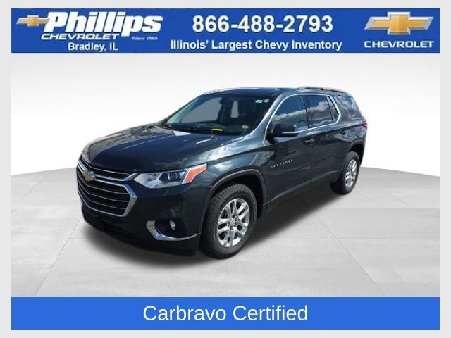 Gray (Graphite Metallic) 2020 Chevrolet Traverse LT Cloth FWD SUV / Crossover Front-Wheel Drive 9-Speed Automatic