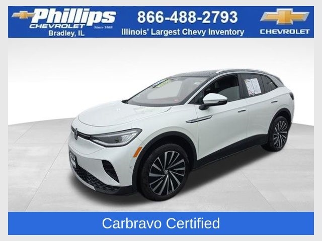 Opal White Pearl 2023 Volkswagen ID.4 Pro S Plus AWD SUV / Crossover All-Wheel Drive Automatic