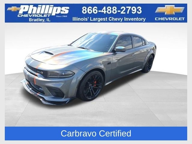 Destroyer Gray Clearcoat 2023 Dodge Charger Scat Pack Widebody RWD Sedan Rear-Wheel Drive 8-Speed Automatic