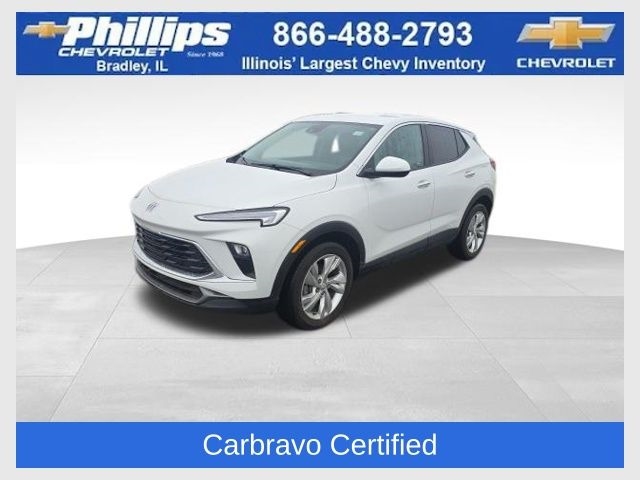 Summit White 2024 Buick Encore GX Preferred FWD SUV / Crossover Front-Wheel Drive Continuously Variable Transmission