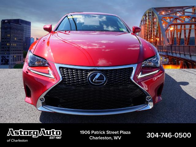 Preowned 2017 LEXUS RC BASE for sale by Land Rover of Charleston in Charleston, WV