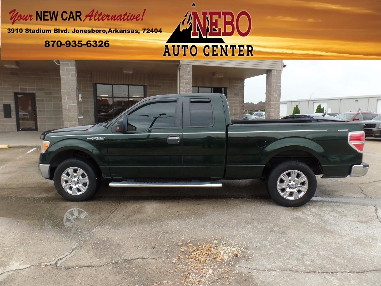 Green Gem Metallic (w6) 2012 Ford F-150 Pickup Truck 4X2 6-Speed Automatic