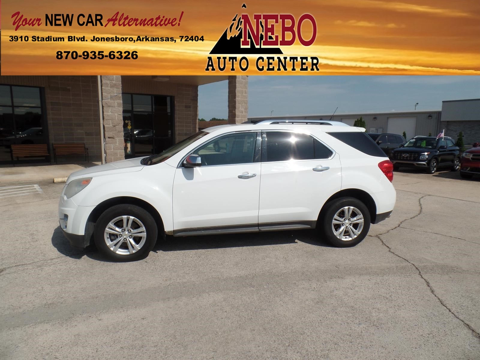 White Diamond Tricoat (gbn) 2012 Chevrolet Equinox SUV / Crossover Front-Wheel Drive 6-Speed Automatic