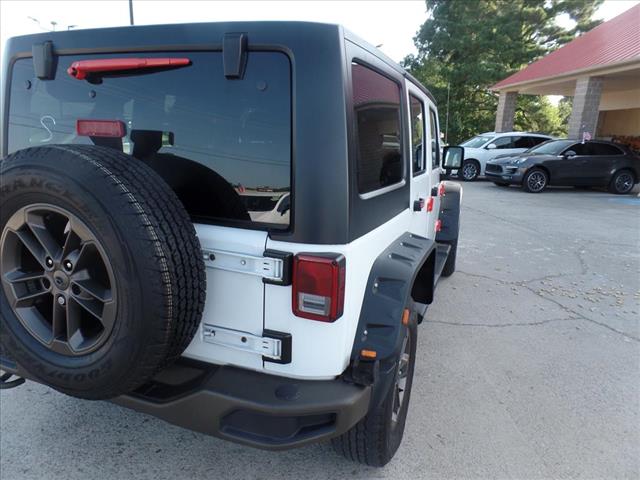 2016 Jeep Wrangler Unlimited Sahara 75th Anniversary
