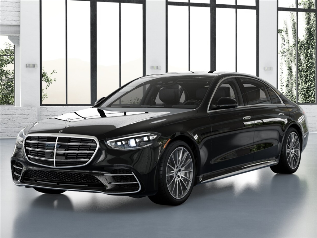 Black 2026 Mercedes-Benz S-Class S 580 4MATIC Sedan All-Wheel Drive 9-Speed Automatic