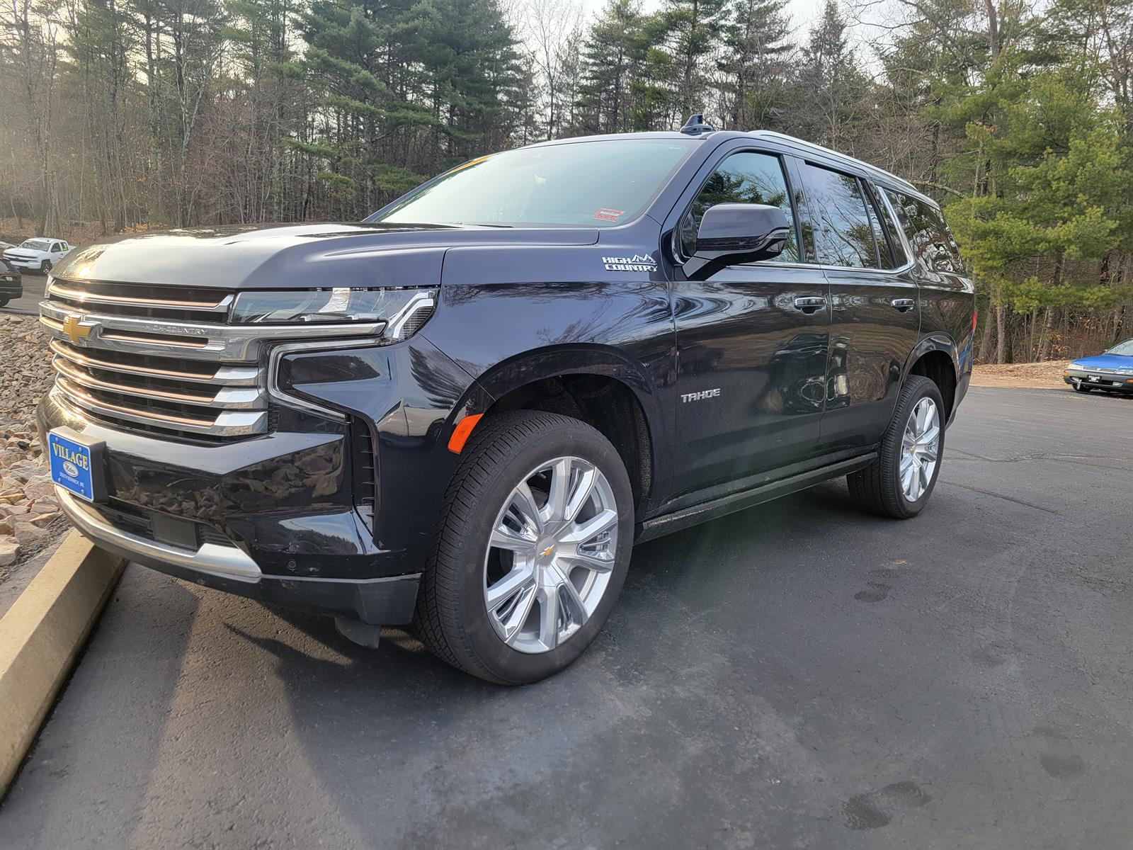 Midnight Blue Metallic 2024 Chevrolet Tahoe High Country 4WD SUV / Crossover Four-Wheel Drive Automatic