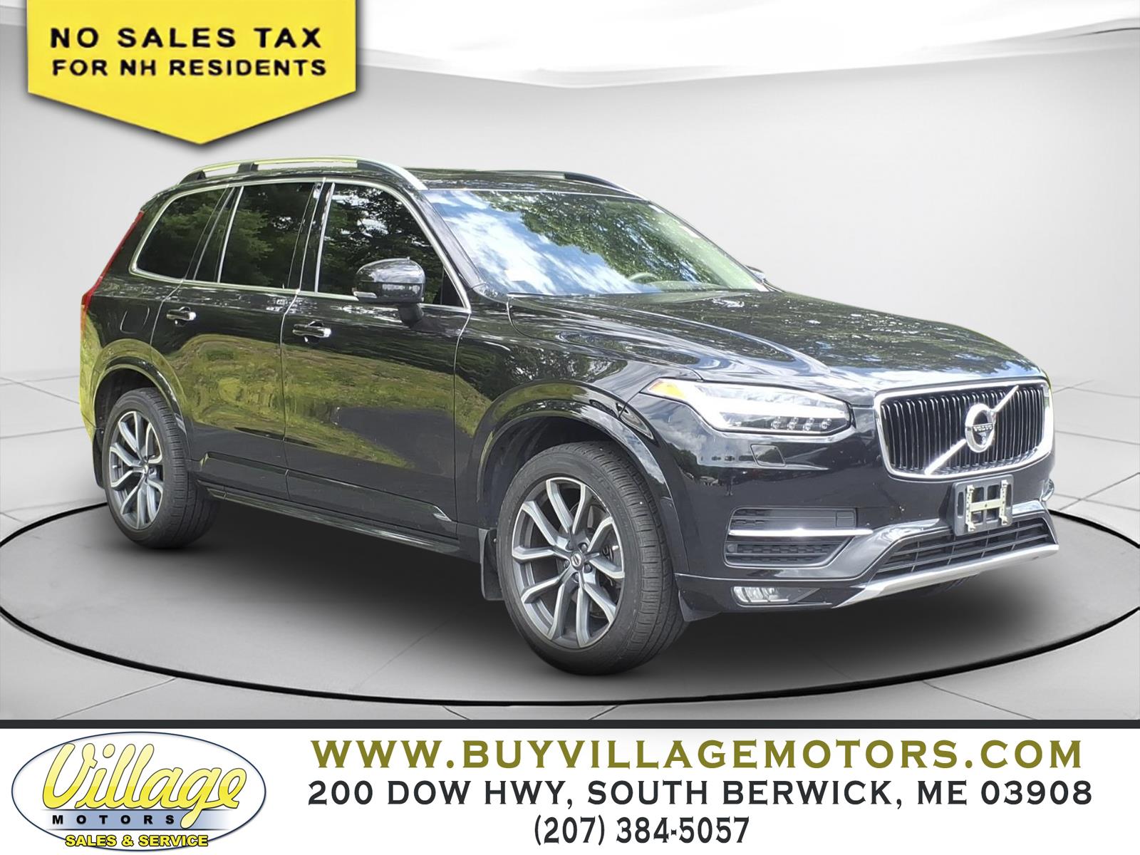 Onyx Black Metallic 2017 Volvo XC90 SUV / Crossover All-Wheel Drive 8-Speed Automatic
